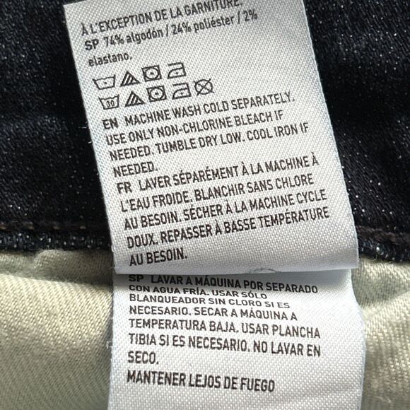 American Eagle Jeans Men 31x34 Blue Denim Slim Fit Distressed Next Level Airflex - Picture 12 of 13